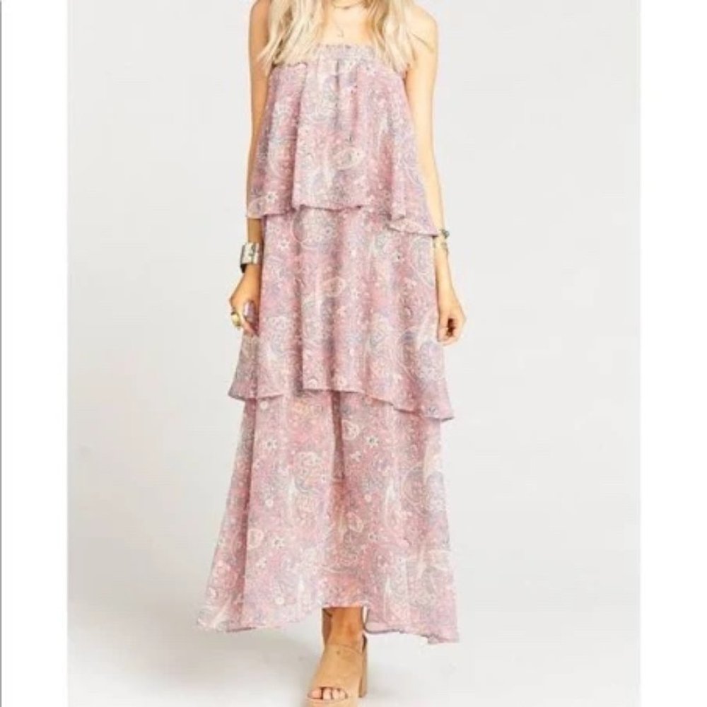 Show Me Your Mumu Tiered Convertible Skirt Dress
